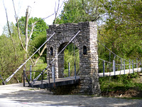 Greenville Park Suspension Bridge