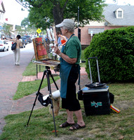 Artist in Downtown St. Michaels