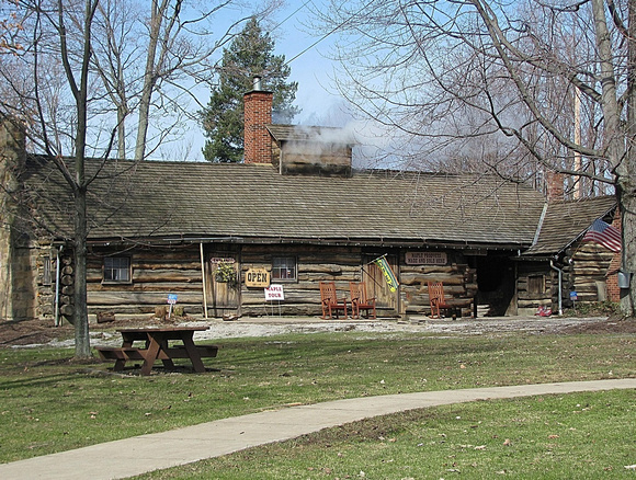 Burton Log Cabin: March 20