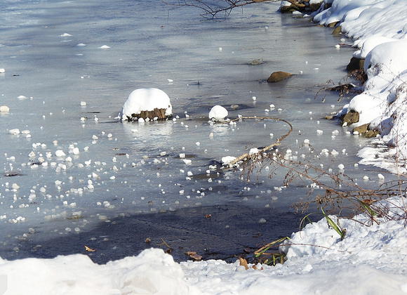Pond Snow: Jan. 4