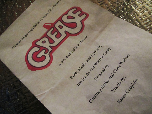 Grease: March 15