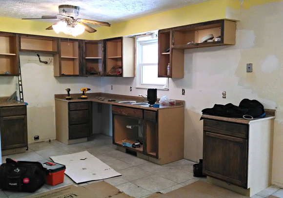 Kitchen Progress: Jan. 21