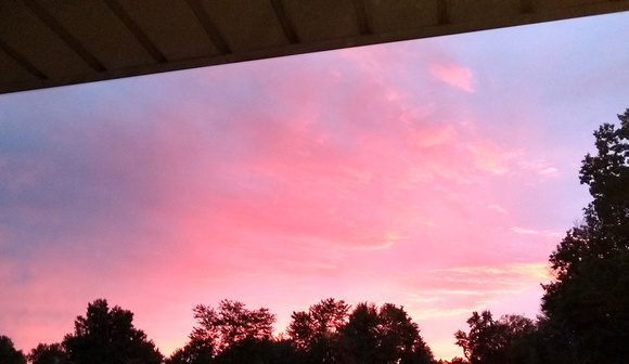 Spectacular Sunset: Sept. 28