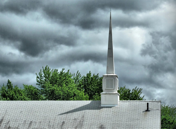 Steeple in the Clouds: June 14